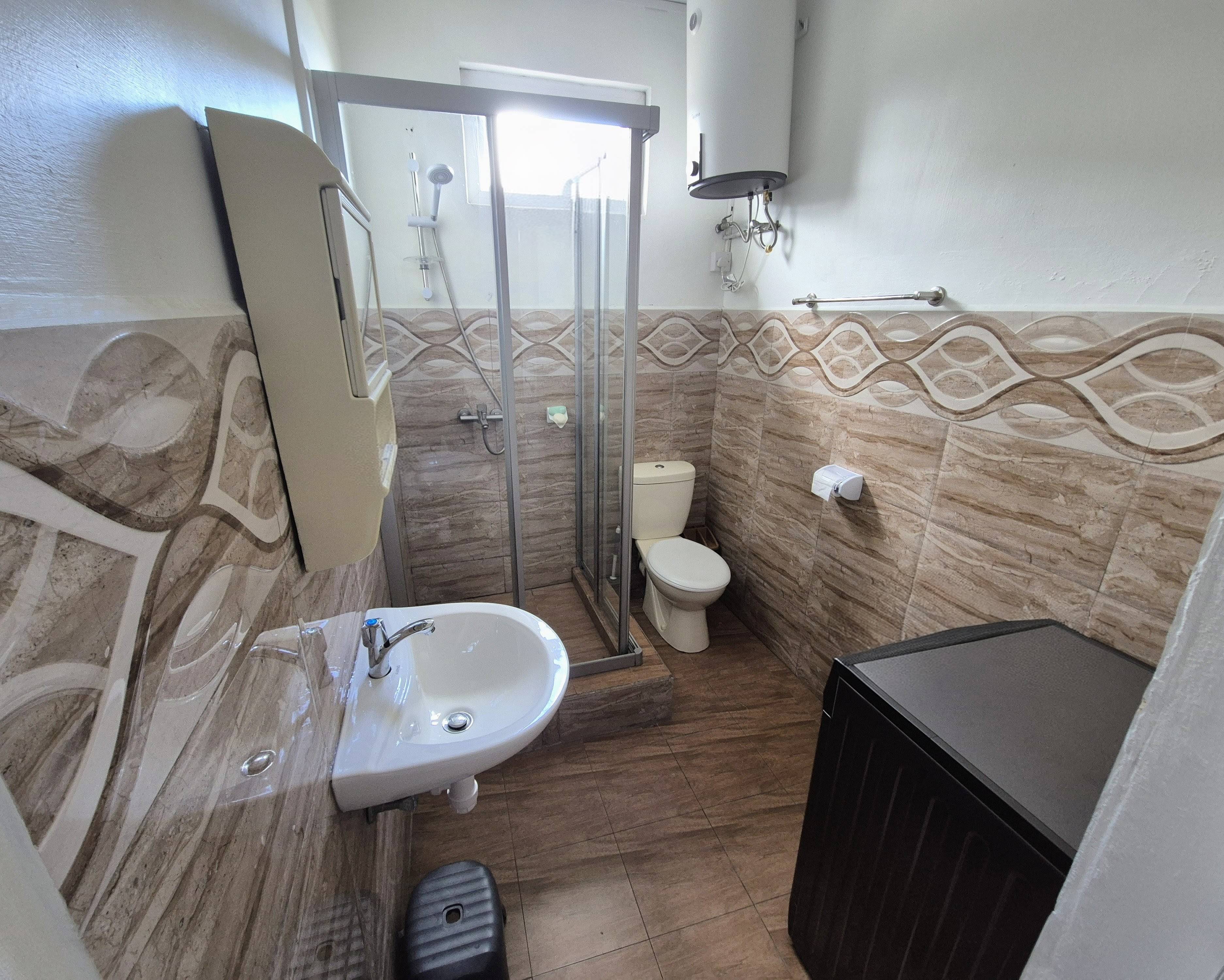 Bathroom – shower and basin